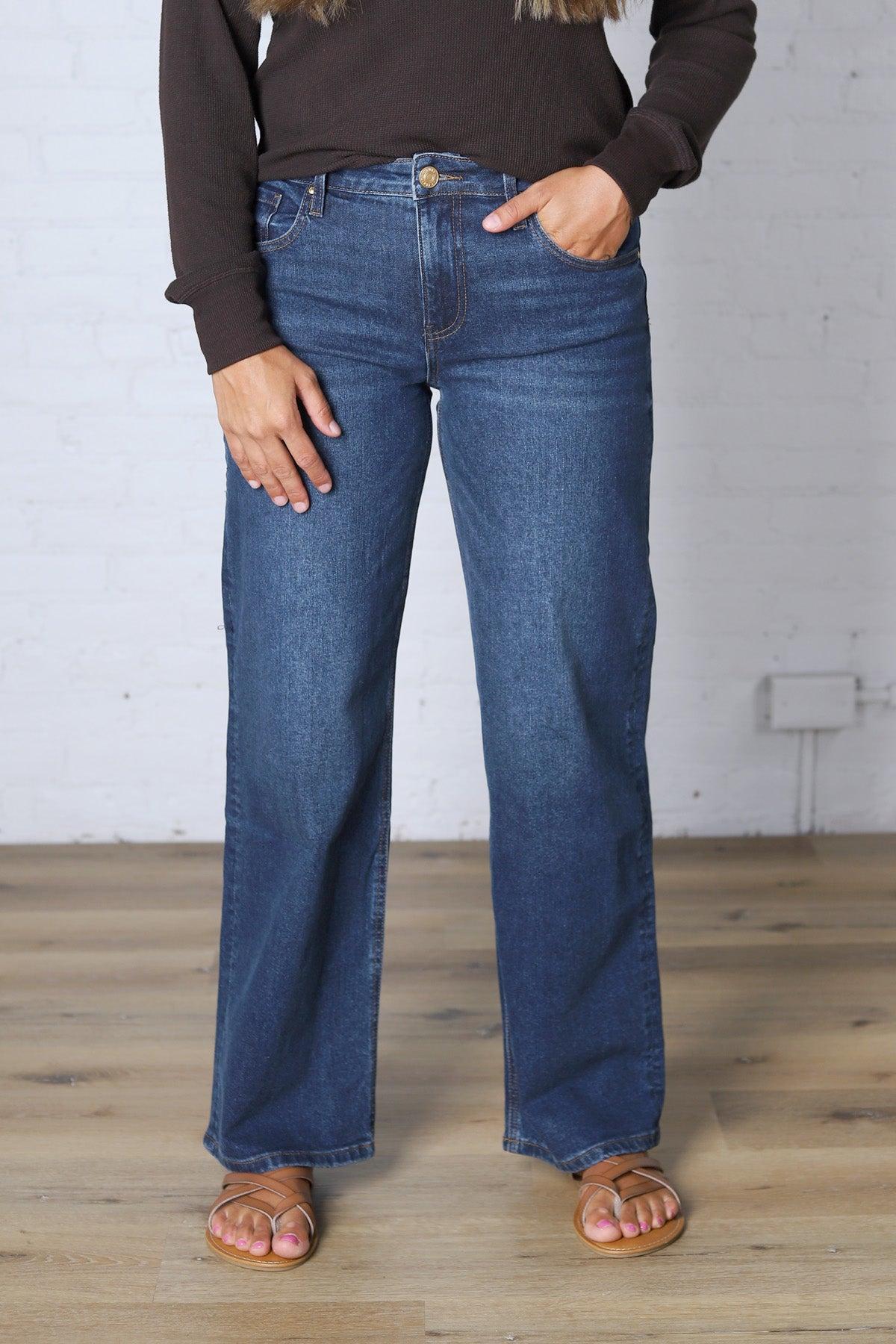KUT Selena Baggy Low Rise Straight