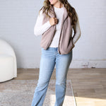 Kamryn Thermal Fleece Vest w/ Pockets - Earth Grey