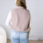 Kamryn Thermal Fleece Vest w/ Pockets - Earth Grey