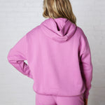 Kassidy Pullover Fleece Hoodie - Mulberry