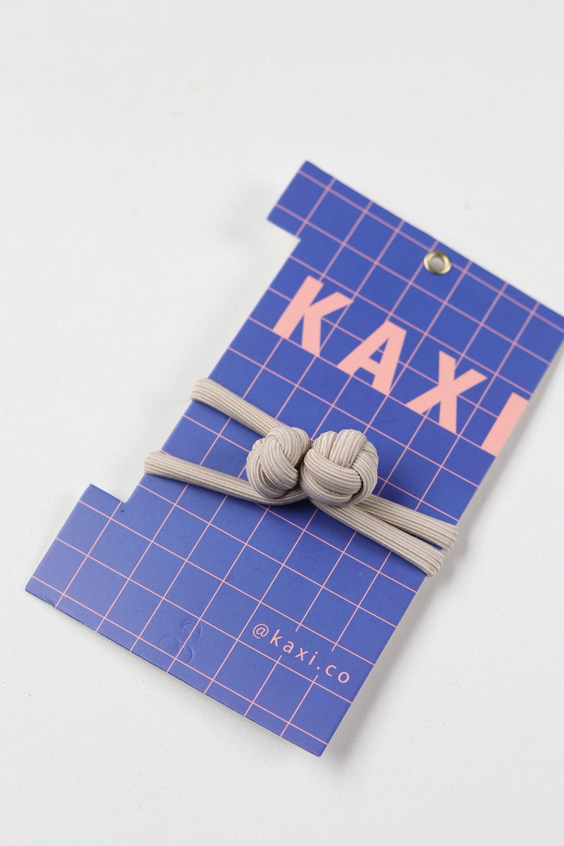Kaxi Wrap Around Hair Ties - Bone