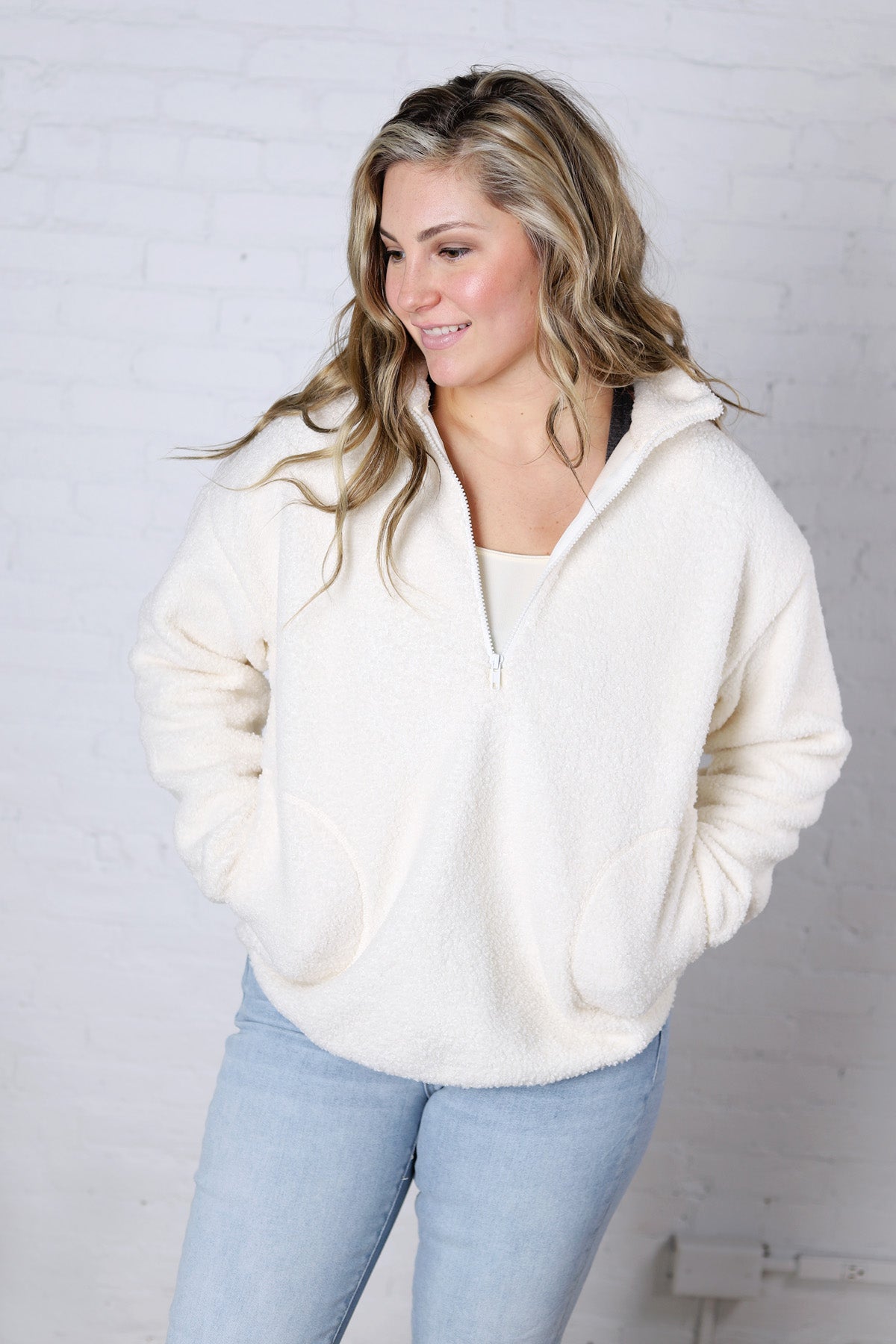 Kaysen Sherpa Half-Zip Pullover