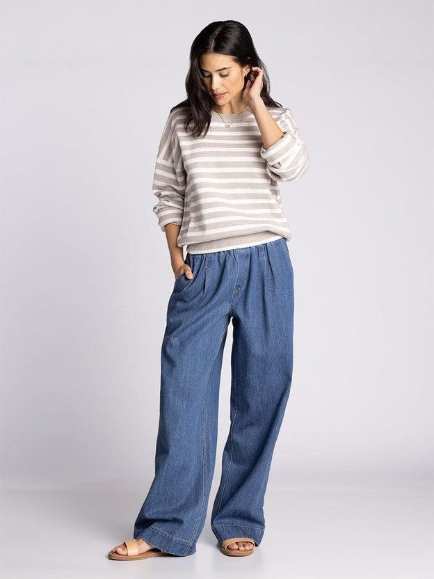 Kelda Pants - Surf Blue Wash FINAL SALE