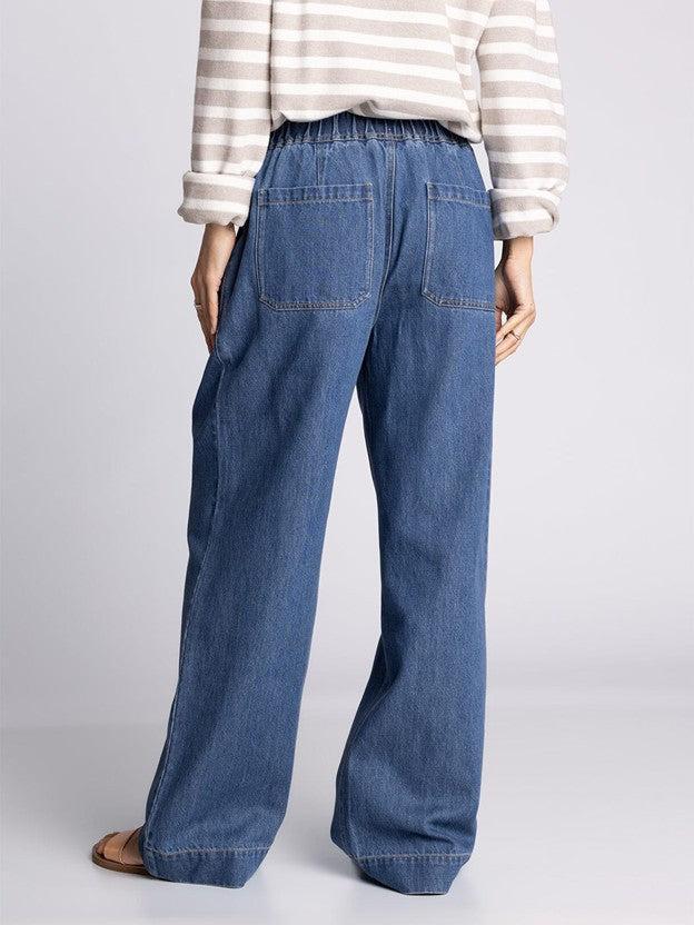 Kelda Pants - Surf Blue Wash FINAL SALE