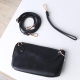 Kendall Crossbody/Wristlet w/ Twist Lock Closure - Black