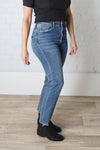 Kindall High Rise Slim Straight Ankle Jeans - Medium Wash