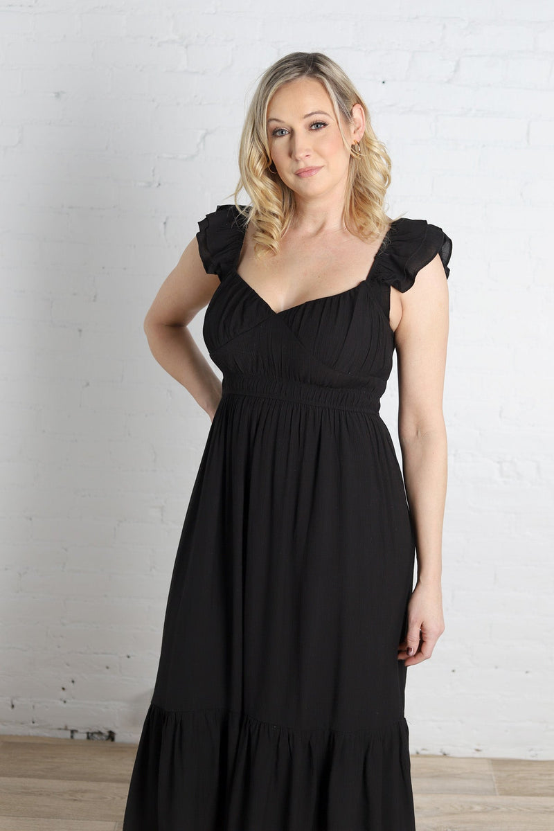 Strapless Empire Waist Mini Dress-black-xl : Target