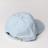 LA Embroidered Baseball Cap - Lt Denim