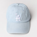 LA Embroidered Baseball Cap - Lt Denim