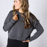 Laguna Dropped Shoulder Sweatshirt - Ash Grey