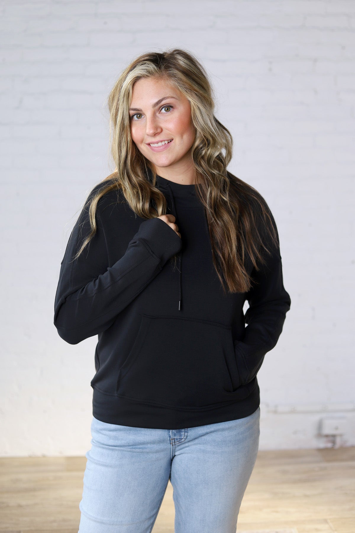 Laguna Pullover Hoodie - Black