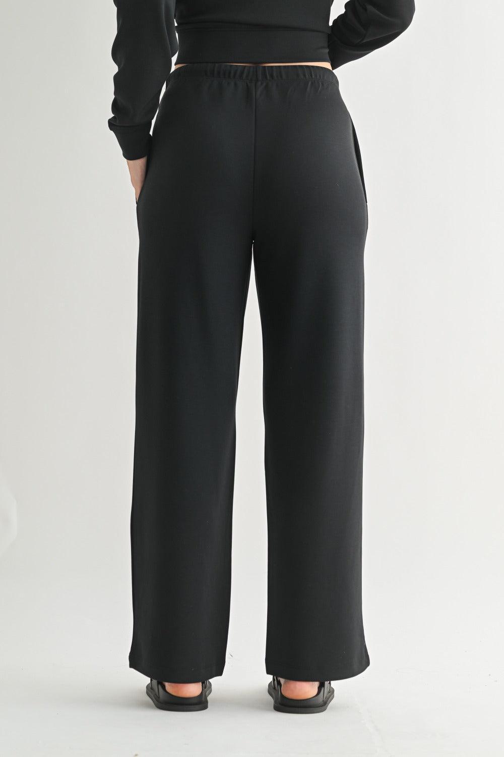 Laguna Wide Leg Pants - Black