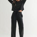Laguna Wide Leg Pants - Black