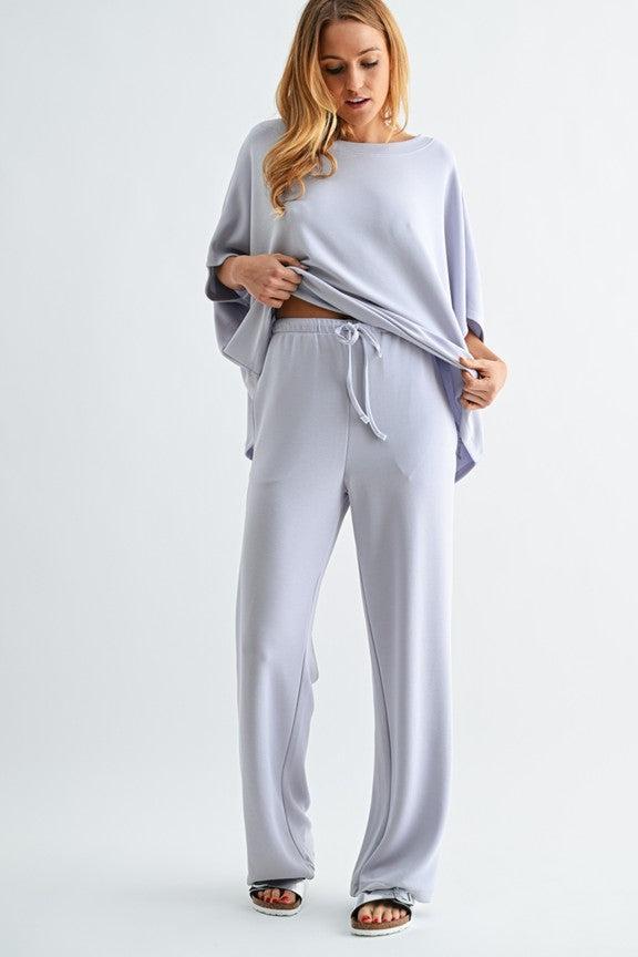 Laguna Wide Leg Pants - Halogen Blue