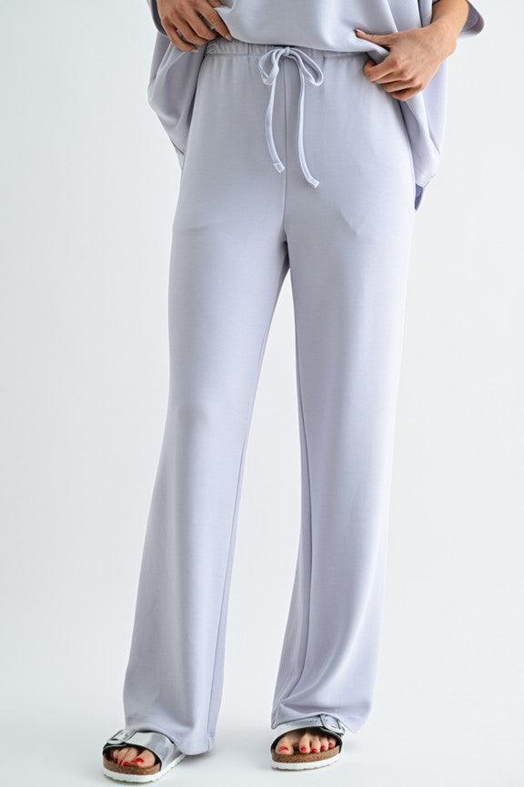 Laguna Wide Leg Pants - Halogen Blue