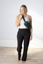 Lakelyn Butter Crop Sports Top - White Pearl
