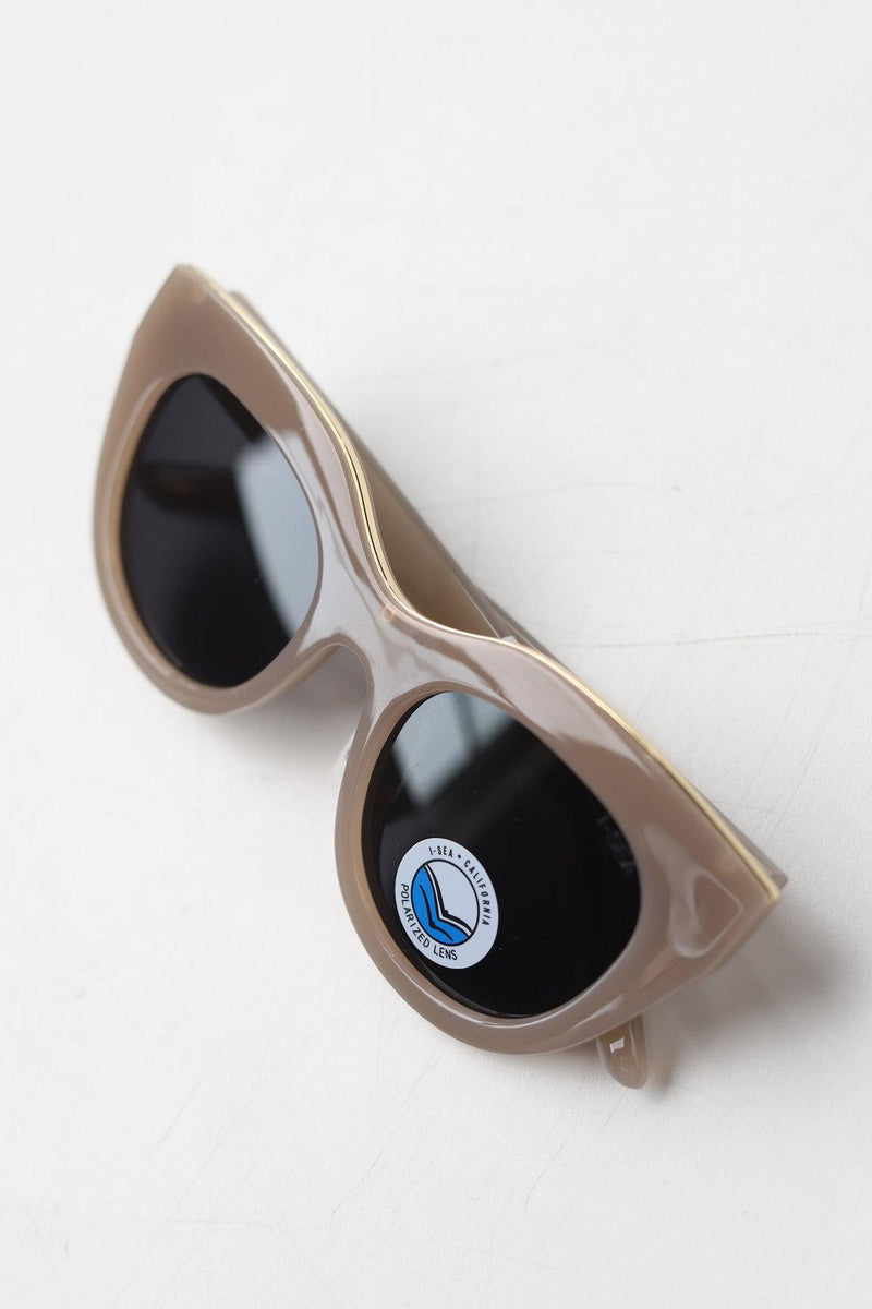 Lana Sunglasses - Oatmeal/G15 Polarized Lens