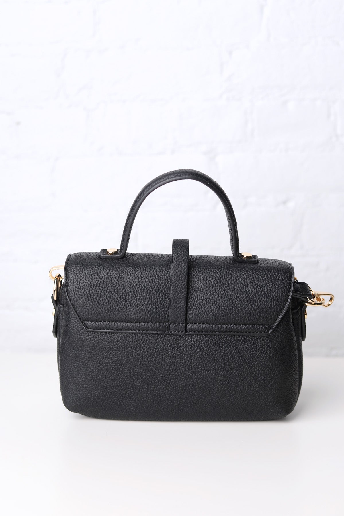 Lauren Top Handle Crossbody Bag - Black