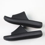 Lexa Black Cloud-Like Slide Sandal - Final Sale