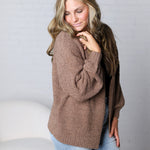 Lia Textured Popcorn Knit Open-Front Cardigan