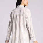 Liliana Shirt - White Pepper Stripe
