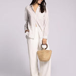 Liliana Shirt - White Pepper Stripe