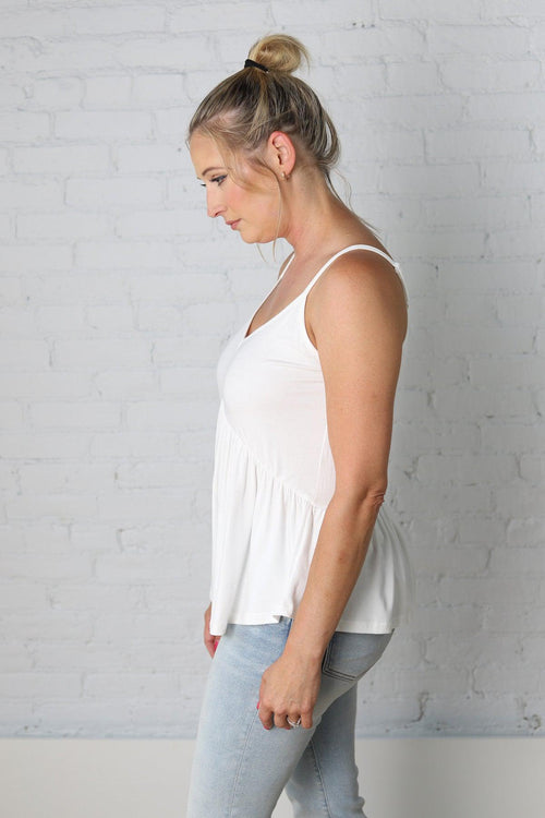 Isla Butter Soft Sleeveless Tank - White – Gallery 512 Boutique