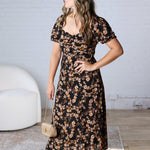 Lilith Sweetheart Neck Maxi Dress