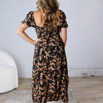Lilith Sweetheart Neck Maxi Dress