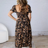 Lilith Sweetheart Neck Maxi Dress