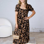 Lilith Sweetheart Neck Maxi Dress FINAL SALE