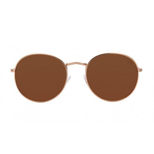 London Sunglasses - Gold/Brown Polarized Lens by I-SEA