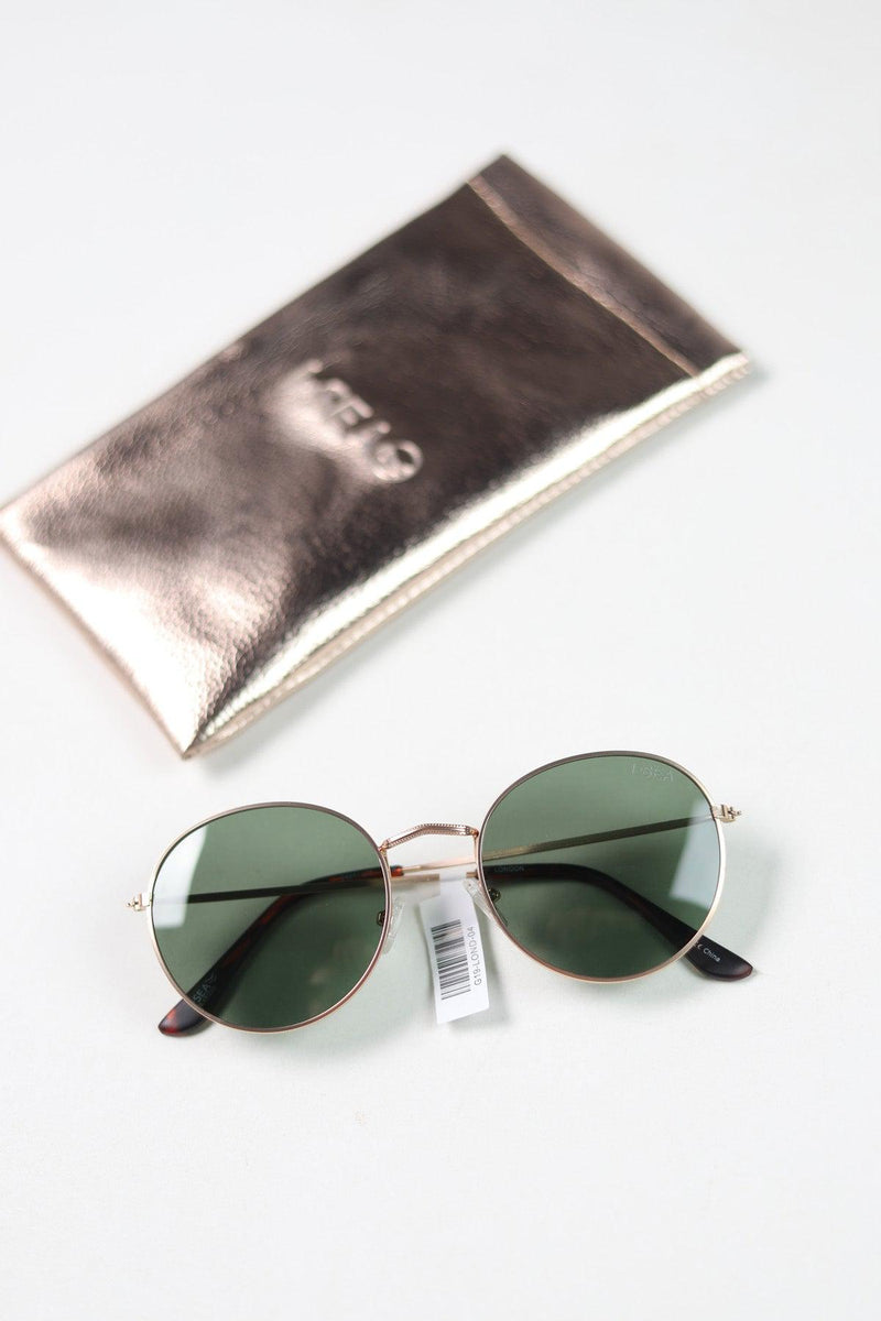 London Sunglasses - Gold/G-15 Polarized Lens by I-SEA