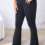Lorelai Venice High-Waist Flare Legging - Black