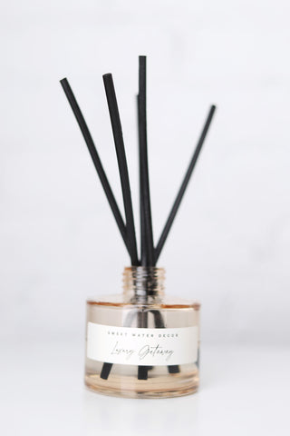 Luxury Getaway Reed Diffuser - Tinted Glass