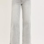 Lydia Light Grey Wide Leg Ankle Jeans – Risen Denim