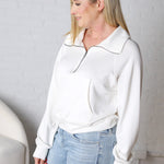 Lyra Half Zip Pocket Sweatshirt