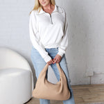 Lyra Half Zip Pocket Sweatshirt