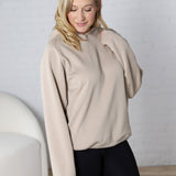 Lyza Soft Touch Hoodie - Cement