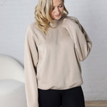 Lyza Soft Touch Hoodie - Cement