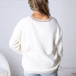 Mabel Deep V-Neck Pullover
