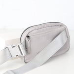 Madison Crossbody Belt Bag - Grey