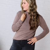 Maelie Mock Neck Top