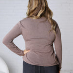 Maelie Mock Neck Top