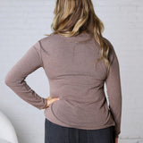 Maelie Mock Neck Top