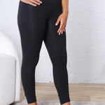 Maelle Cloud Light Contour High-Waisted Leggings - Black
