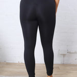 Maelle Cloud Light Contour High-Waisted Leggings - Black