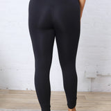 Maelle Cloud Light Contour High-Waisted Leggings - Black