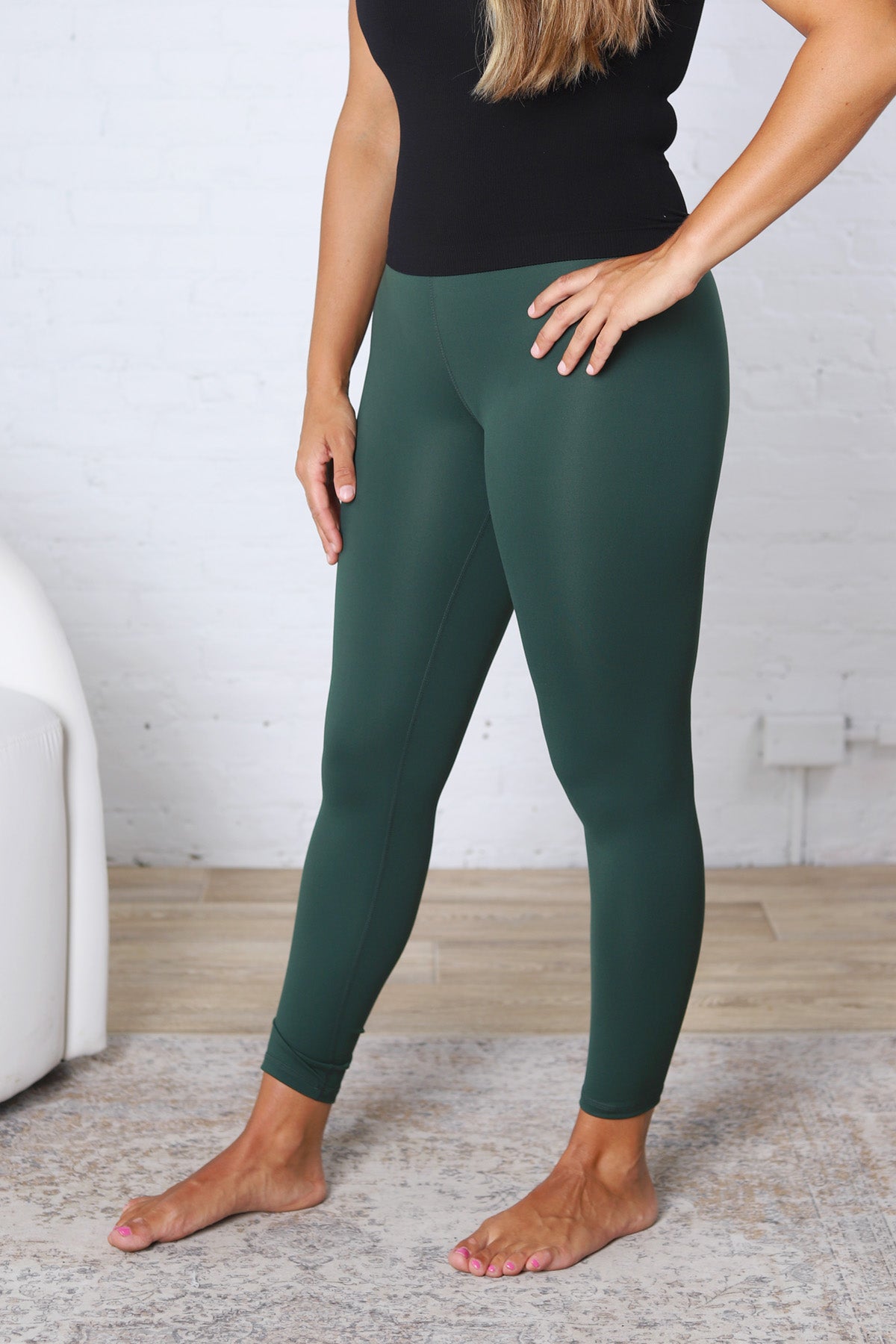 Maelle Cloud Light Contour High-Waisted Leggings - Sycamore