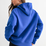 Maerin Drop Shoulder Hoodie - Deep Indigo FINAL SALE